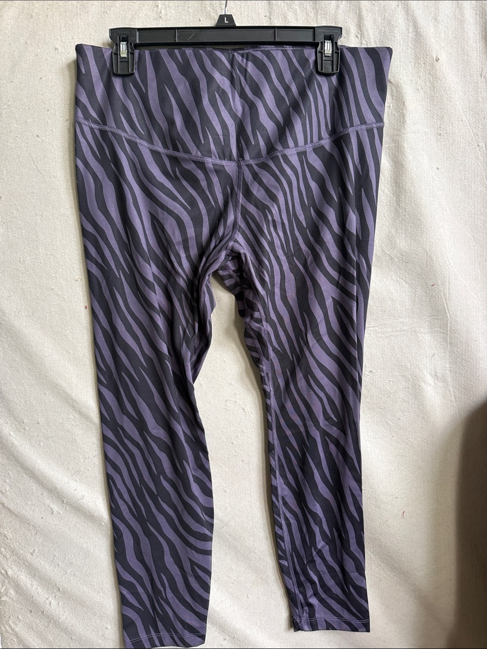 Women’s Nike Purple Zebra-Print Leggings